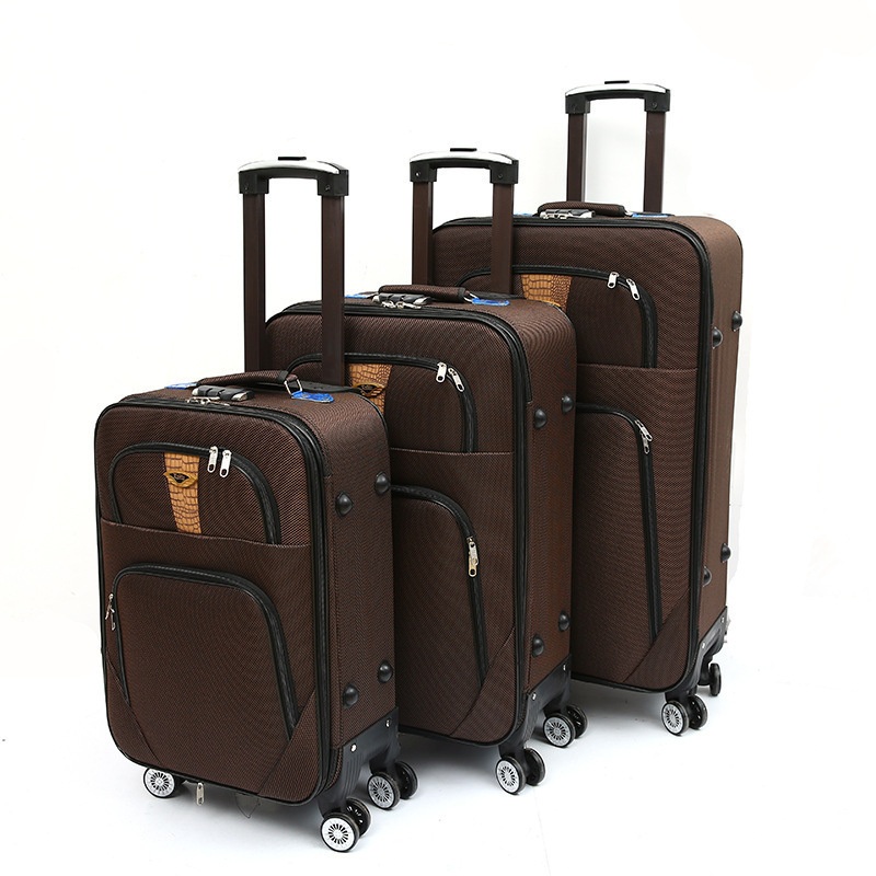 3PCS Cheap Price Suitcase Set Customization Logo Luxury Luggage Oxford Cloth Large Travel Bags – Suitcase Set and Large Travel Bags price