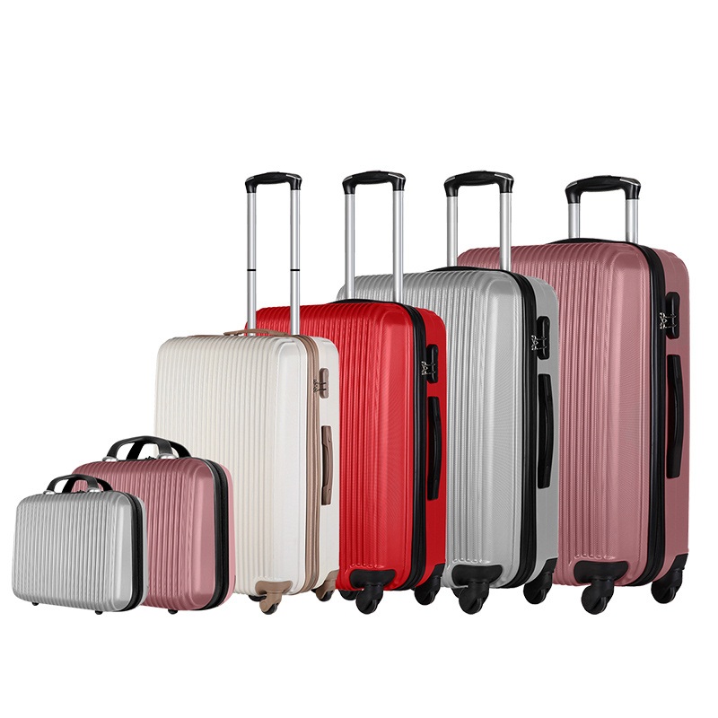 6PCS/Set Carry on Suitcase Hard Case Waterproof Suitcase PC Trolley Luggage Set – 20 Inches Luggage Suitcase and Baggage price