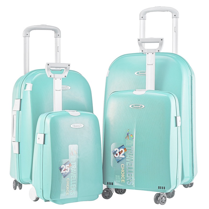 Bubule 21 Inch Cheap Old Fashioned Mini Durable Locking Luggage with Wheels (HL) – High Quality PP Luggage and 21 Inch Hand Luggage price