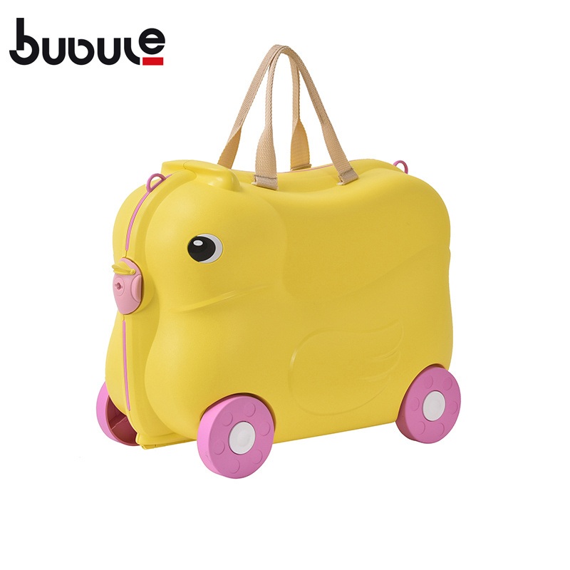 Bubule Bbl03 Popular PP Wheeled Cute Ride on Kids Suitcase Luggage – PP Luggage and Ride on Suitcase price