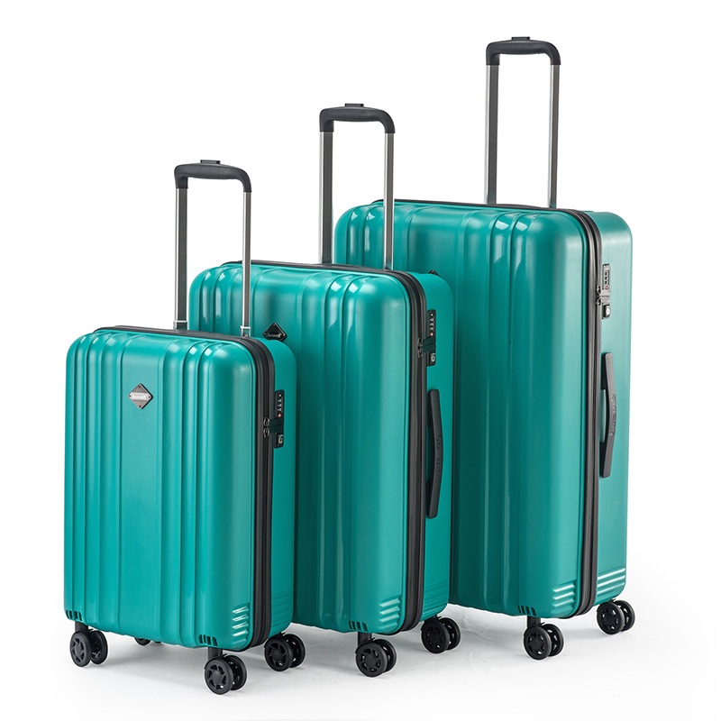 Bubule PP Spinner Zipper Trolley Luggage Set Durable Rolling Suitcase Ppl07 – Travel Trolley Luggage Bag and Travel Luggage Sets price