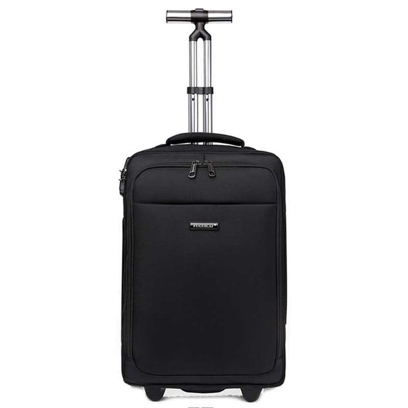 Business College Student and Travel Wheeled Bag Rolling Laptop Backpack – Trolley Bag and Trolley Luggage price