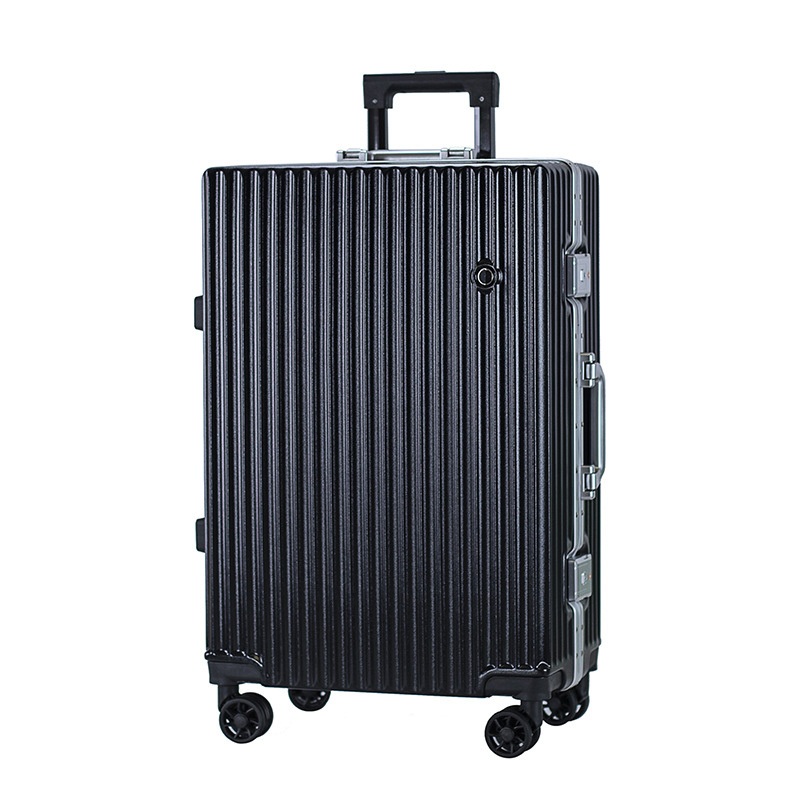 Custom Logo Good Quality Aluminum Frame Trolley ABS+PC Luggage Suitcase 24inches – Luxury Luggage and Maletas price
