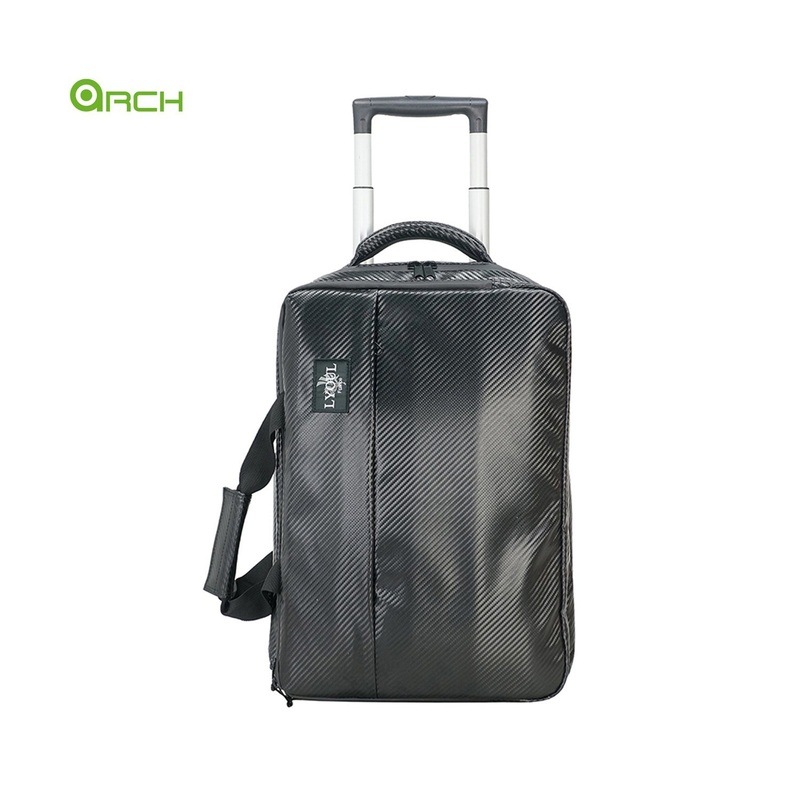 Fashion PU Luggage Waterproof Backpack Newly Launched Portable Shopping School Travel Trolley Luggage Bag – Trolley Luggage and Carry on price