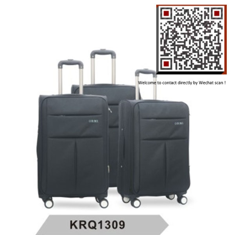 Hotsale 1200d Polyester 4wheels Inside Trolley Luggage (KRQ1309) – Luggages and Travel Bag price