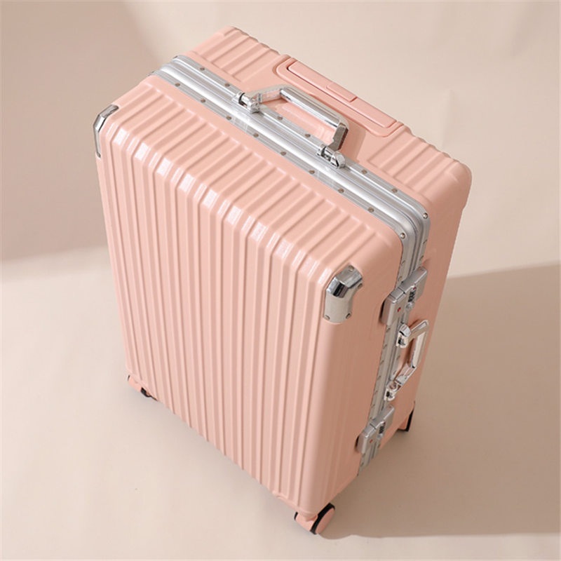 Quality Aluminum Frame Trolley Travel Carry Rolling Luggage Spinner Wheels Boarding Case – Luggage Set and Travel Bag price