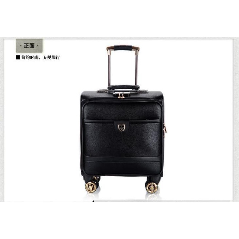Telescopic Handle Large Capacity Luggage for Business Trip Spinner Wheels Suitcase – Luggage and Trolley price
