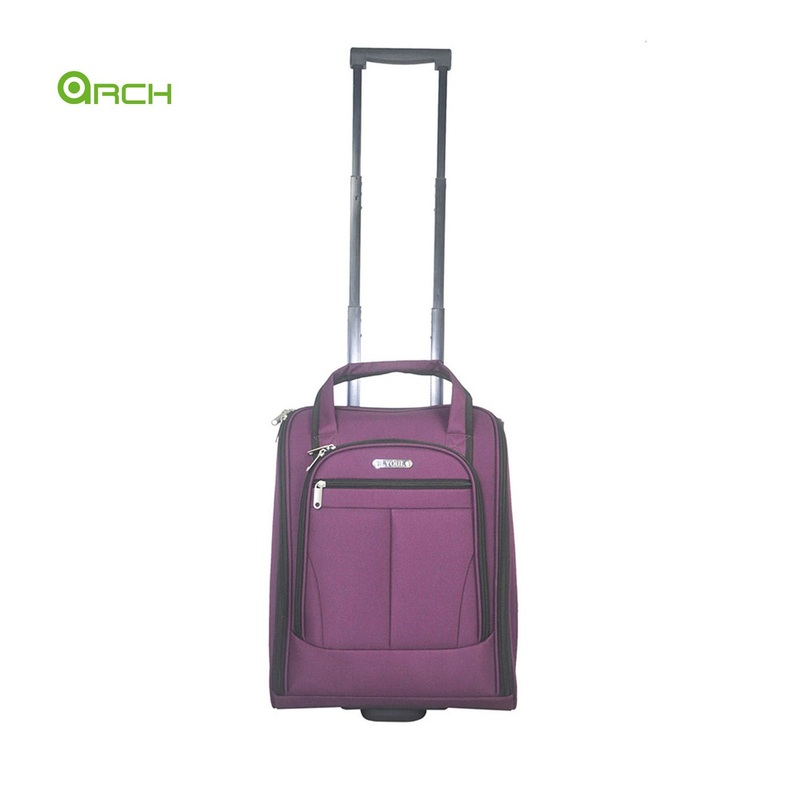 17 Travel Luggage Bag Underseat with Iron Trolley and Inline Skate Wheels – Trolley Luggage and Underseat price