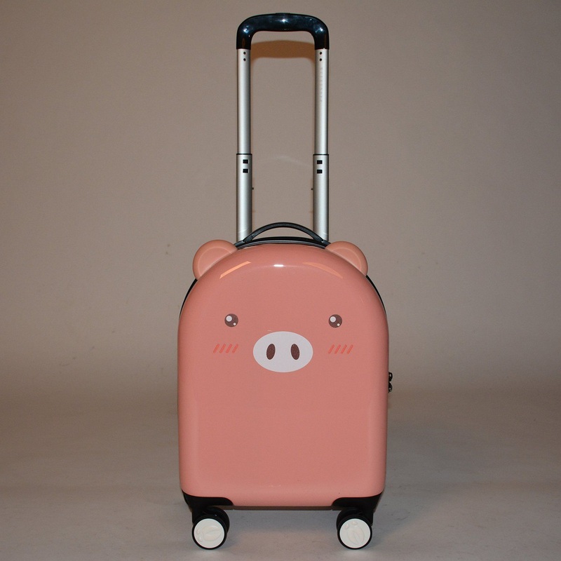 18 Inch Children Egg Luggage Printing Hard Shell ABS Luggage Kid Travel Suitcase – Luggage and ABS Trolley Case price