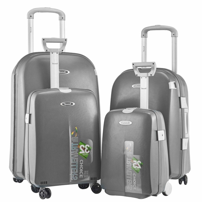 Bubule Hl PP Trendy Luggage Sets Spinner Wheeled Luggage 4 PCS Travel Luggage (set) – PP 4 PCS Luggage Set and Hardshell Travel Bag price