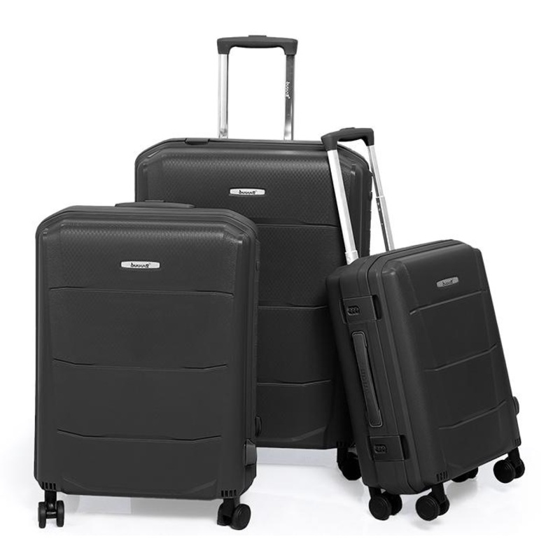 Bubule PP Newest Arrival Scratchproof Trolley Suitcase Luggage Bag Suitcase Hard Shell – Luggage Suitcases Wholesale and Designer Travel Luggage Sets price