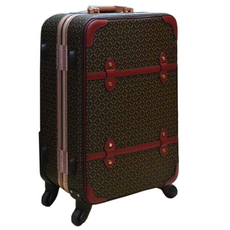 Custom Vintage Nylon Large Capacity Business Travel Bags Trolley Luggage Bag Suitcase – Luggage and Trolley price