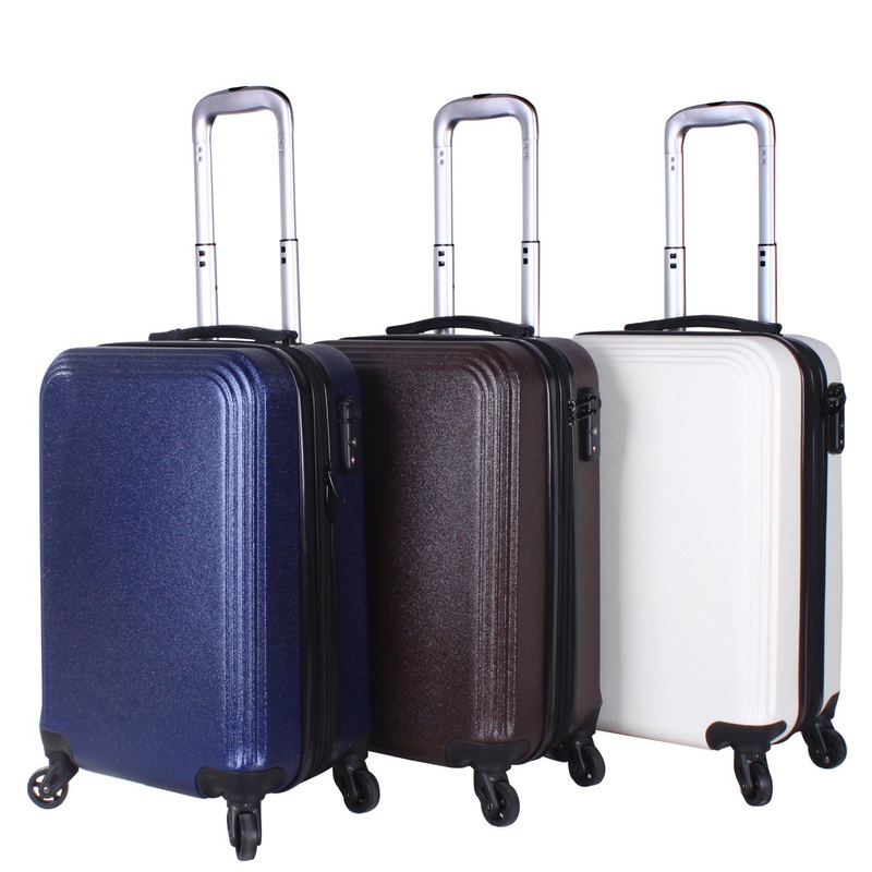 Designed for 2019 Hot Sale in USA PC Trolley 3PCS Suitcase Bag Set for Air Travel – Trolley Luggage and PC Luggage price