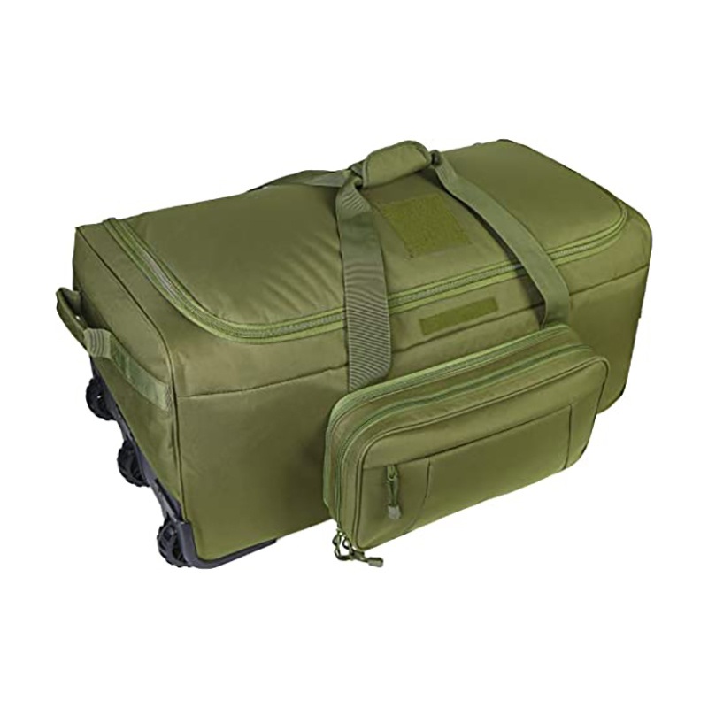 Large Custom Logo Lightweight Durable Water-Resistant Wheeled Travel Duffel Bag – Trolley Bag and Luggage Bag price
