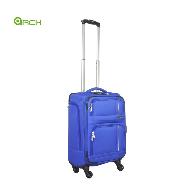 Travel Suitcase Tapestry Carry-on with Spinner Wheels and Aluminum Trolley Fg2043co – Luggage Bag and Trolley Luggage price