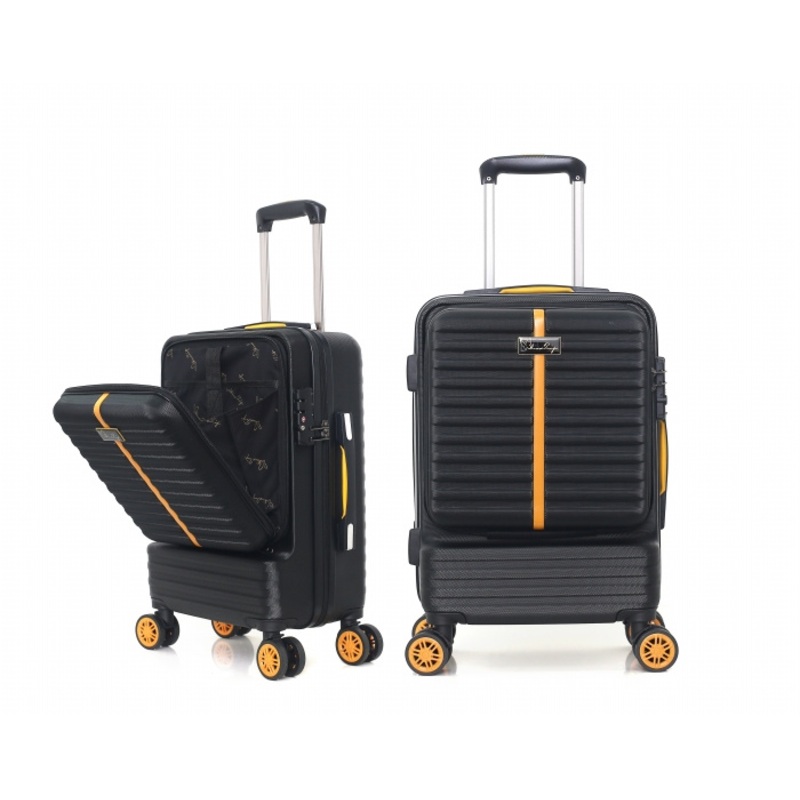 Trolley on Wheels 20 Inch ABS Suitcase President Luggage Bags Travel Bags Luggage Sets Suitcase Computer Luggage Business Borading Luggage – Travel Luggage and Carry on Luggage price