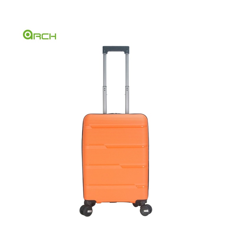 Wholesale PP Travel Trolley Luggage with Double Spinner Wheels and Retractable Handle – Luggage and Trolley Luggage price