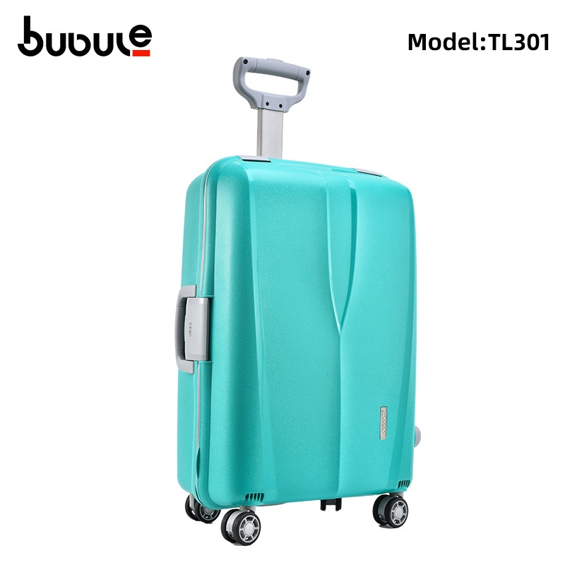 Bubule Custom 4PCS PP Light Weight Travel Trolley Luggage Set Tl301 Unisex Fashionable 4 Spinner Business Suitcase – OEM Suitcase and Lock Suitcase price