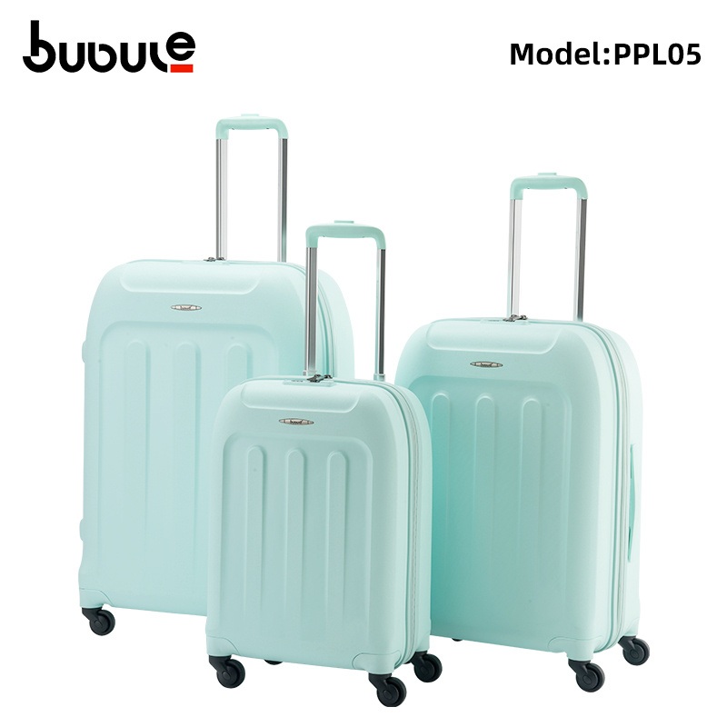 Bubule Ppl05 Custom PP Lightweight Hard Shell Hand Suitcase 3 Piece Carry on Luggage Set with Wheels – Hardside Luggage and Stylish Luggage Sets price