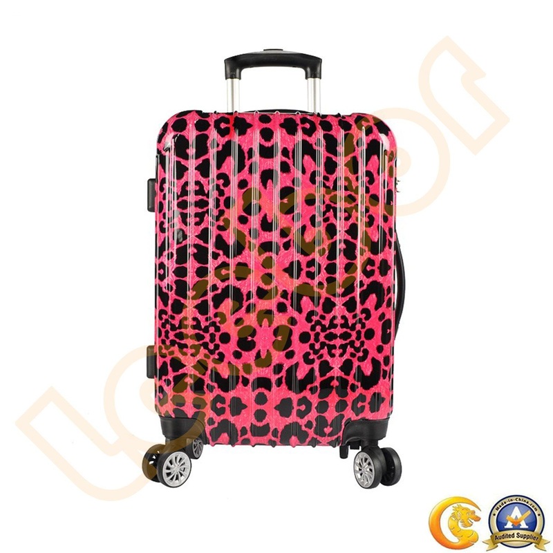 Customize Travel Luggage Waterproof Trolley Suitcase with OEM Pattern Print – Suitcase and Luggage price
