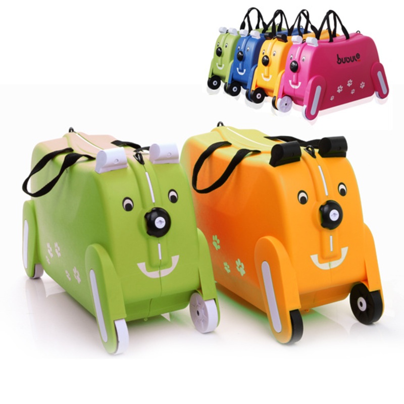 Cute Kids Trolley Bag Dog Shape Kid Toy Travel Luggage Bbl19 – Toy and Kids price