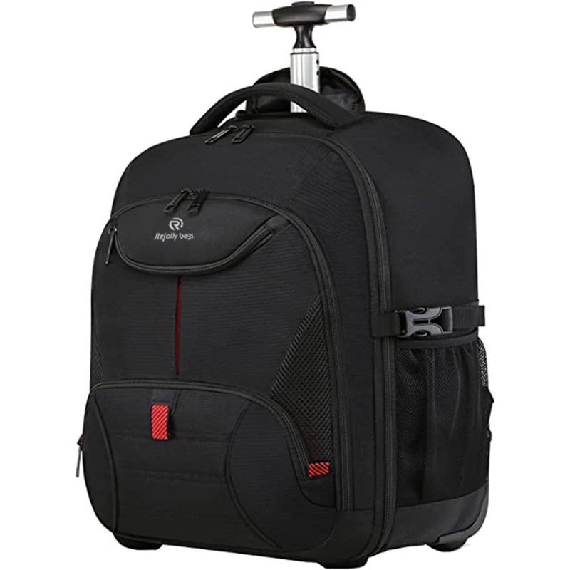 Large Carry on Backpack with Wheels with 3 Main Pockets and 9 Inner Small Pockets for Business Rolling Bag – Roller Bag and Rolling Bag price