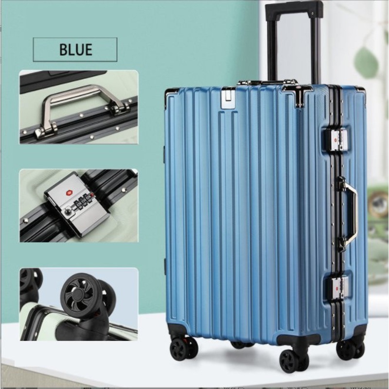 Yx16741 Wholesale Business-Style Customize Trolley Luggage Aluminum Frame Suitcase High Quality – Wholesale and Business-Style price