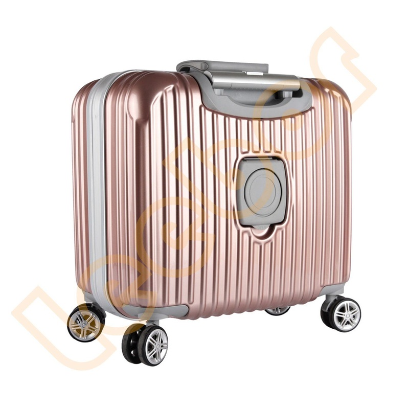 4 Double Mute Wheels Light Aluminum Business Trolley Suitcase Factory – Trolley Suitcase and Trolley Luggage price