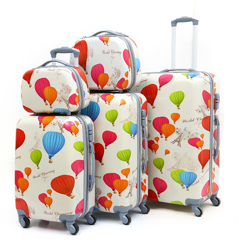 5 Pieces Per Set Custom Image Travel Luggage Suitcase – 5 Pieces Suitcase and Custom Image Suitcase price