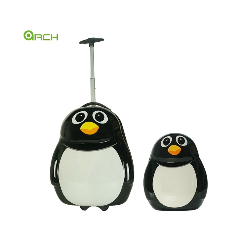 ABS+PC Kids Travel Luggage with Penguin Style – Luggage Bag and Trolley Bag price