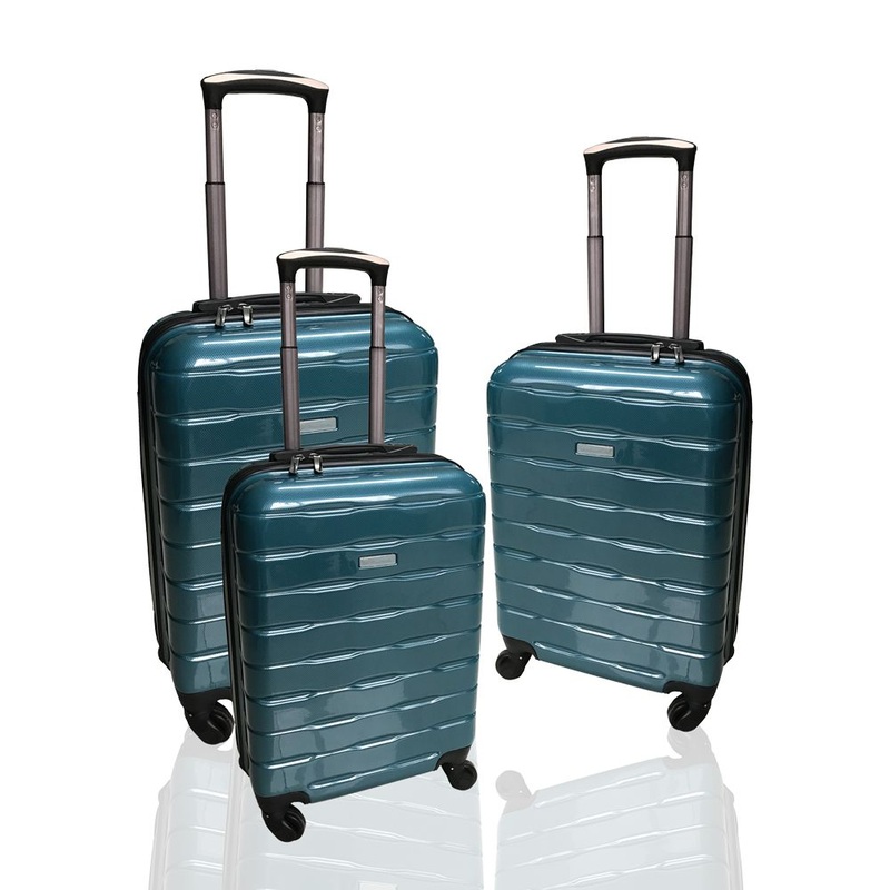 Cheaper 3PCS Set Business Travel Wheeled PC Luggage Set – Luggage Bag and Trolley Case price