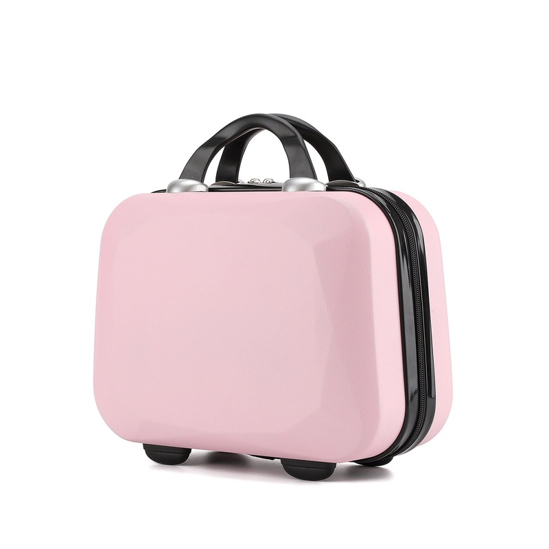 Mini Hard Shell Polychrome Cosmetic Case Luggage, Small Travel Portable Carrying Case Suitcase for Makeup – Trolley Case and Luggage price