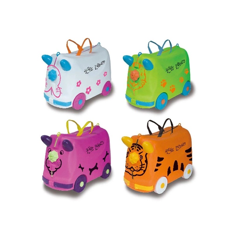 Mini Plastic Cartoon Trolley Luggage Kids Travel Case for Wholesale – Kid Luggage and Ride on Case price