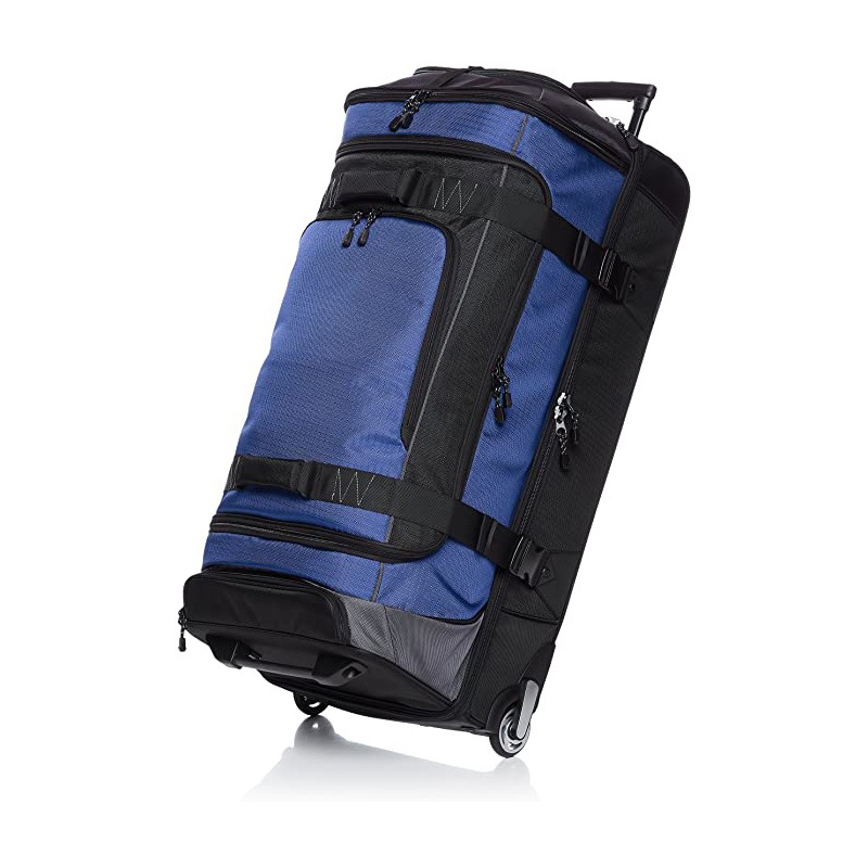 Sturdy Waterproof Custom Logo Rolling Duffel Trolley Luggage Travel Bag – Trolley Bag and Luggage Bag price