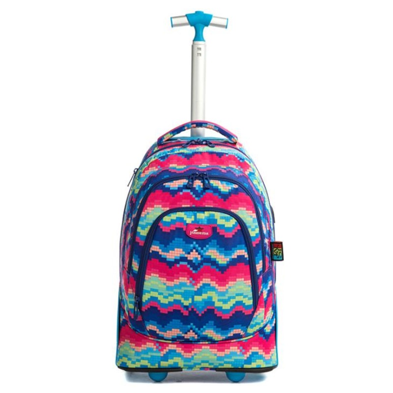Stylish School Trolley Wheeled Laptop Backpack Travel Bag for Gift – Trolley Bag and Trolley Luggage price