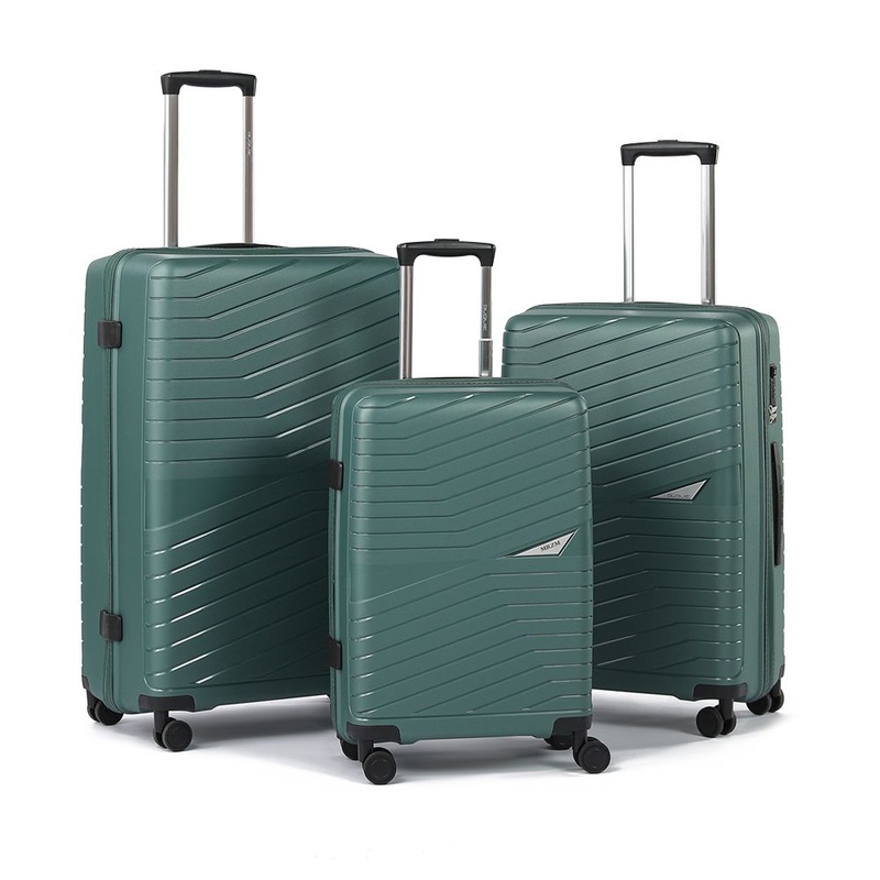 Travel Luggage Fashion Trolley Suitcase PP Hardshell Luggage Sets 3 Pieces Rolling Zipper Luggage Bags – Fashion Luggage Sets and PP Travel Luggage Set price