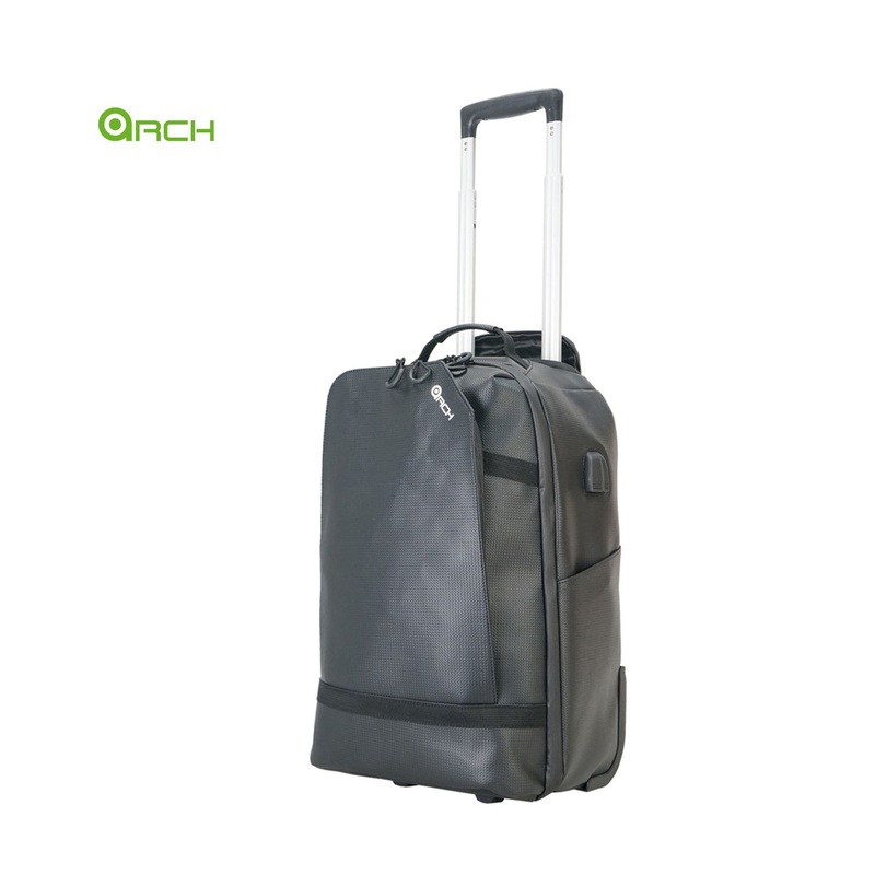 Waterproof Carbon Material Travel Suitcase Carry-on Backpack with Trolley Wheeled Backpack – Trolley Luggage and Carry-on price