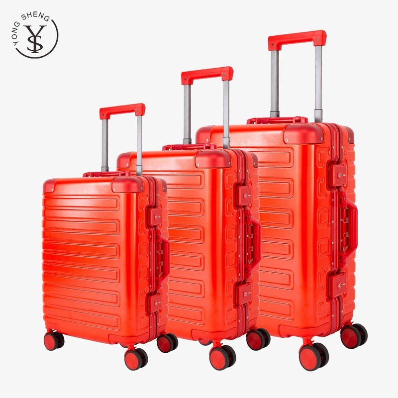 2021 Trending Aluminum Frame Tsa Lock 3 Pieces Luggage Sets with Rebund Handle – Suitcase and Luggage price