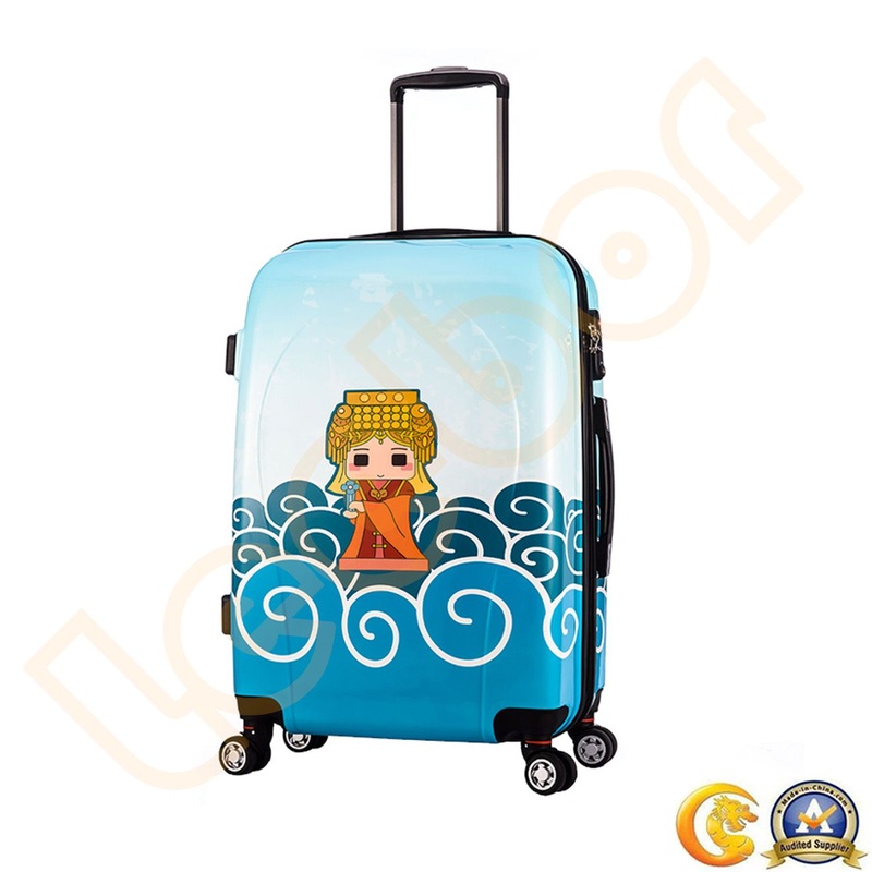 ABS PC Printing Trolley Suitcase Travel Bag Hard Shell Luggage – Suitcase and Trolley Luggage price