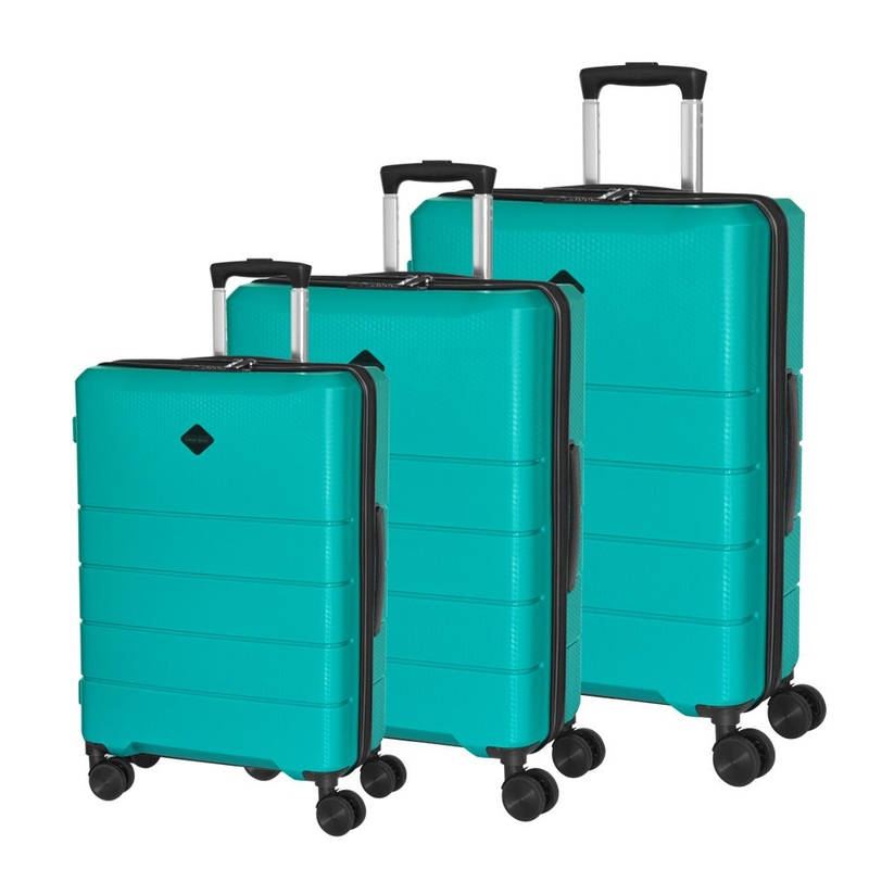 Bubule Fashionable Luggage with High Quality PP Zipper Trolley Bag (Set) – Travel Luggage Sets and Trolley Luggage price