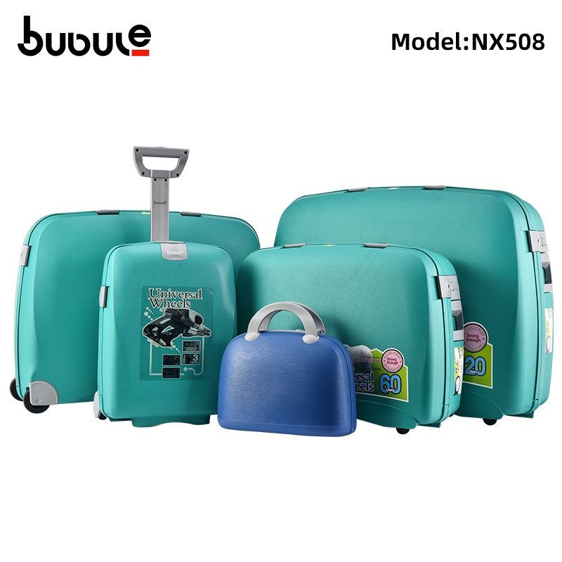 Bubule Retro Travel Hand Carry on Siutcase Trolley Spinner PP Luggage 5PCS Set Nx508 – Luggage Sets and 5 Piece Luggage Set price