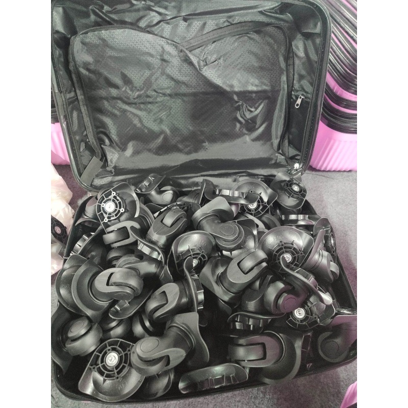 Cheap ABS PP 12PCS Semi-Finished Hardshell Zipper Carry-on Suitcase Wholesale SKD Luggage Travel Bag Sets Aluminum Trolley Tsa Lock 4 Wheels Luggage – ABS PP 12PCS Semi-Finished Hardshell Luggage and Wholesale SKD Luggage Travel Bag price