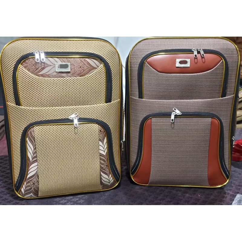 Fabric Luggage Semi-Finished Factory Cheap EVA Soft Suitcase 20/24/28 Size Trolley Bag Luggage – Fabric Luggage Semi-Finished and Factory Cheap EVA Soft Suitcase price