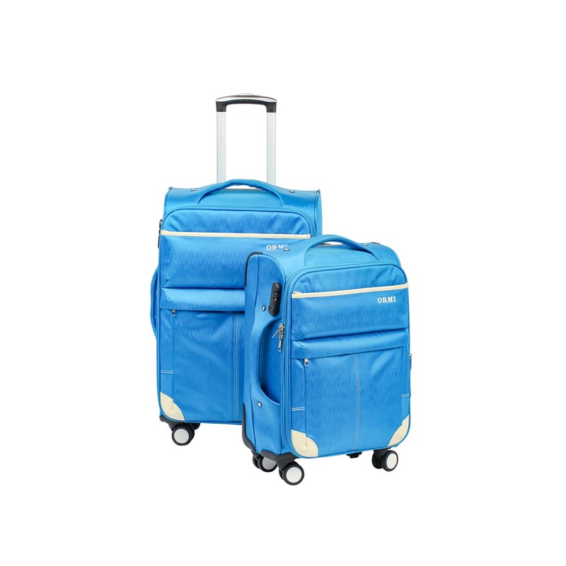 Fashion Nylon Inside Trolley Double Wheels Big Handle Soft Luggage – Luggage and Suitcase price