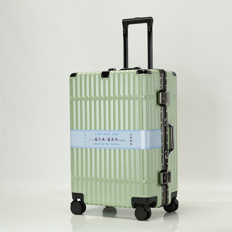 Hard Shell Suitcase ABS Aluminum Frame Trolley Case – Hard Shell Suitcase and Suitcase price