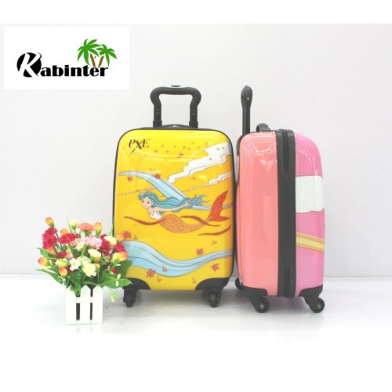 Kid Luggage Bag Hybrid Luggage Travel Luggage 18 Luggage Bag with Aluminum Trolley – Carry on Luggage and Luggage Bag price