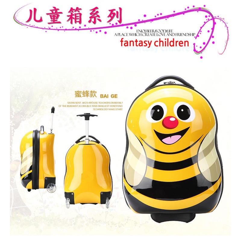 Kid Trolley Luggage Bag 16 Good Design Trolley Bag with Aluminum Trolley Shcool Luggage – Trolley Luggage and Luggage price