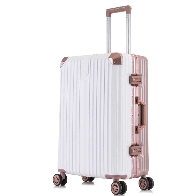 Man/ Woman ABS PC Aluminum Frame Suitcase 6 Colors Metal Luggage – China Factory Luxury Luggage and Trolley Case – Man/ Woman ABS PC Aluminum Frame Suitcase and 6 Colors Metal Luggage price