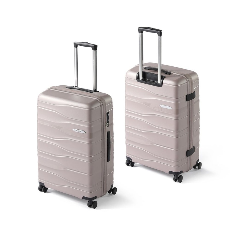 PP Good Quality Customized Suitcase Portable Carrying Luggage for Travel New Design Luxury Trolley Zipper Luggage – Lightweight Hardside Luggage and Large Rolling Suitcase price