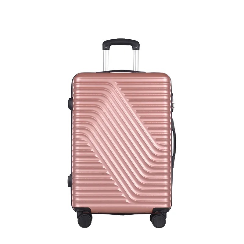 Travel Trolley Luggage Suitcase Wholesale with Spinner Wheels 3PCS Sets Suitcase Bag Trolley Bags Luggage for Travel – Front Open Laptop Pocket Trolley Luggage and ABS PC Luggage Hardshell Luggage Suitcase price